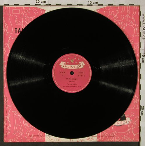 Müller,Werner: Musik für Mizzi / Derby-Boogie, Polydor(49 121), D, 1953 - 25cm - N56 - 10,00 Euro