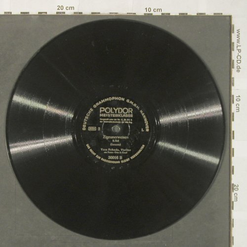 Prihoda,Vasa: Zigeunerweisen,Otto A.Graef, Polydor(30016), D,  - 25cm - N82 - 4,00 Euro