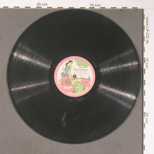 Froschkönig - Gebrüder Grimm: Erich Bender,Musik,SandorFerenczy, Polydor(54 005), D,vg+, 1955 - 25cm - N479 - 5,00 Euro