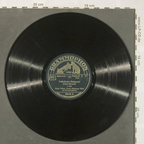 Völker,Franz: Volkslieder Potpourri, Grammophon(24444), D,  - 25cm - N88 - 5,00 Euro
