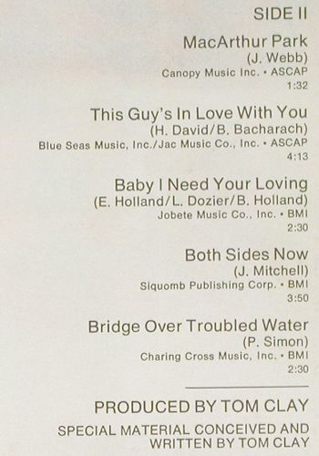 Clay,Tom: What The World Needs Now, Mowest (MW 103 L), US, co, 1971 Typ: LP Best.-Nr.: H7729 Preis: 3,00 Euro.