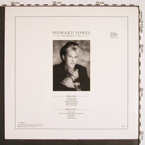 Jones,Howard: Human's Lib, Warner(240 335-1), D, 1984 - LP - V1888 - 6,00 Euro
