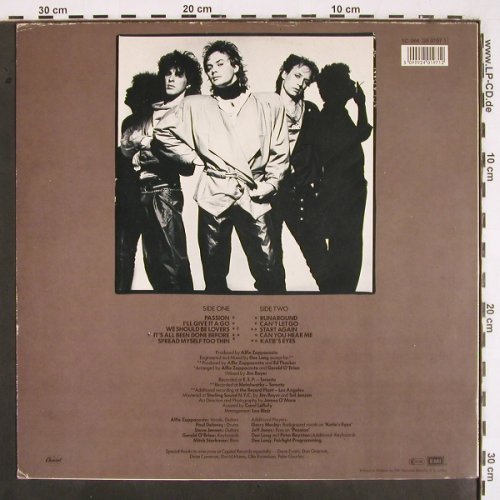Zappacosta: Same, Capitol (24 0197 1), EEC, 1984 Typ: LP Best.-Nr.: V2430 Preis: 4,00 Euro