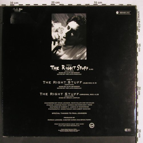 Ferry,Bryan: The Right Stuff*3, Virgin (609 449-213), D, 1987 Typ: 12" Best.-Nr.: V2537 Preis: 3,00 Euro