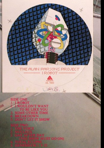 Parsons Project,Alan: I Robot, Foc + Sticker, Arista (064-99 168), D, 1977 Typ: LP Best.-Nr.: V2546 Preis: 7,50 Euro