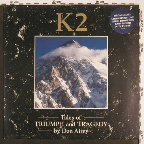 Airey,Don: K2-Tales of Triumph and Tragedy by, MCA (255 981-1), D, 1988 Typ: LP Best.-Nr.: V2566 Preis: 5,00 Euro