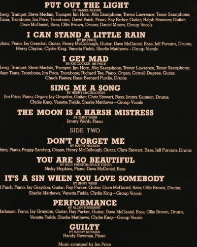 Cocker,Joe: I Can Stand A Little Rain, Cube (853004), B, 1974 Typ: LP Best.-Nr.: V2593 Preis: 7,50 Euro
