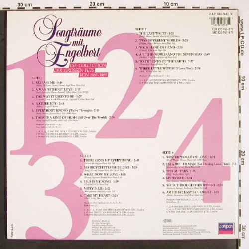 Engelbert: Songträume mit ,Foc, London (820763-1), D Typ: 2LP Best.-Nr.: V2601 Preis: 6,00 Euro