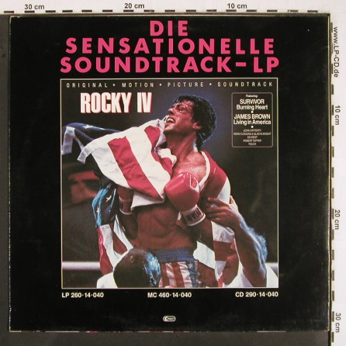 Survivor: Burning Heart/Eye of theTiger +1, ScottiBros (120 14 020), D, 1985 Typ: 12" Best.-Nr.: V2603 Preis: 4,00 Euro