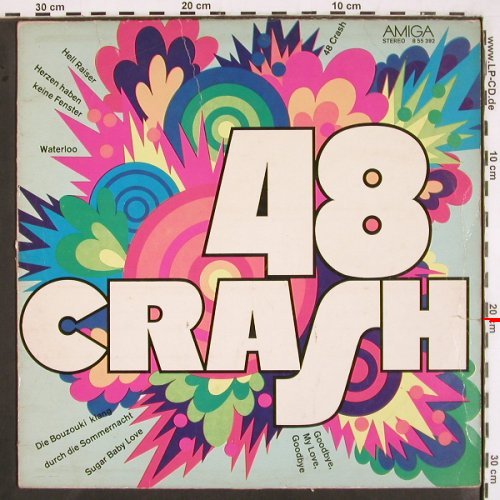 V.A.48 Crash: Gisela Dresler-Monika Hauff/Henkle, Amiga, vg+/vg+ (8 55 392), DDR, 1975 Typ: LP Best.-Nr.: V2646 Preis: 6,00 Euro