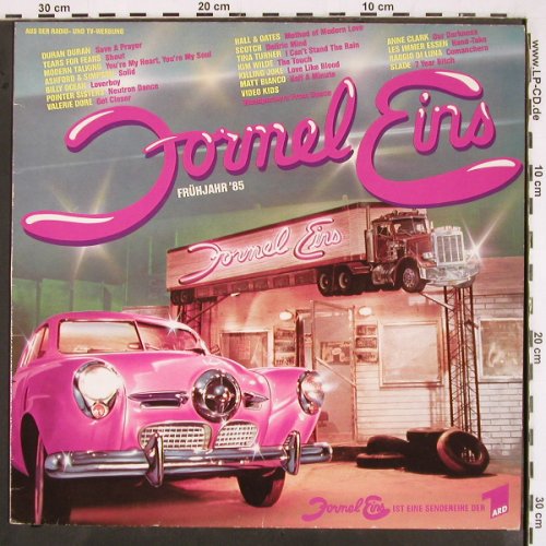V.A.Formel Eins - Frühjahr '85: Tears for Fears... Video Kids, EMI, Club Ed. (42 305 3), D, 1985 Typ: LP Best.-Nr.: V2654 Preis: 5,00 Euro