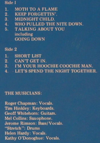 Chapman,Roger & the Shortlist: Live in Hamburg+Book mit 7"Flexi, LINE (6.28545 DX), D,Lim.Ed., 1979 Typ: LP/12" Best.-Nr.: V2667 Preis: 12,50 Euro