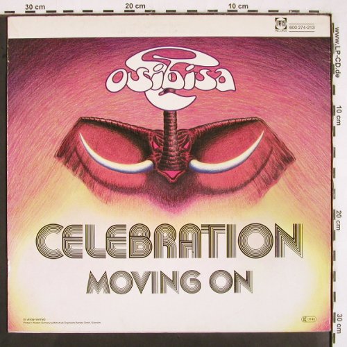 Osibisa: Celebration 4:47 / Moving on, PRT Records (600 274-213), D, 1980 Typ: 12" Best.-Nr.: V2697 Preis: 4,00 Euro