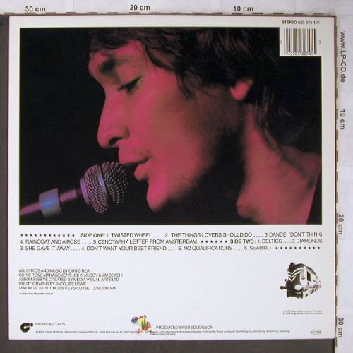 Rea,Chris: Deltics, Magnet (242 369-1), D, 1979 Typ: LP Best.-Nr.: V2756 Preis: 6,00 Euro