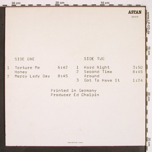 Hendrix,Jimi: Second Time Around (instrum.), Astan (201018), CH, m-/m-, 1979 Typ: LP Best.-Nr.: V2763 Preis: 7,50 Euro