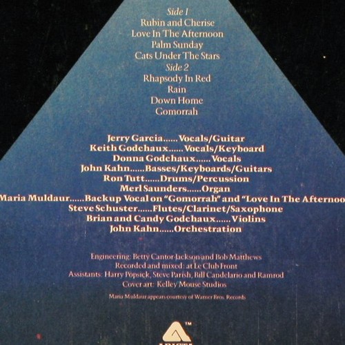 Garcia Band,Jerry: Cats Under The Stars, m-/vg+, Arista (AB 4160), US, CO, 1978 Typ: LP Best.-Nr.: V2770 Preis: 9,00 Euro