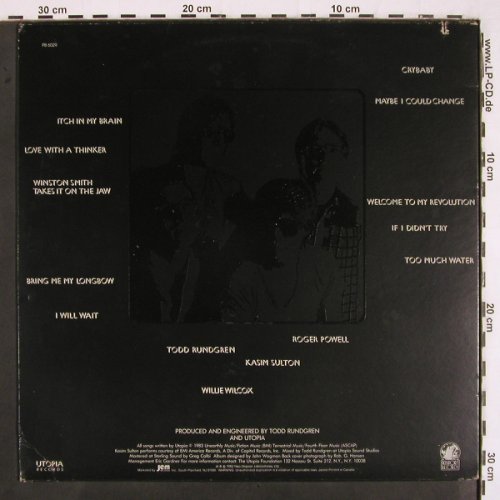 Utopia: Oblivion, Passport (PB 6029), US, co, 1983 Typ: LP Best.-Nr.: V2777 Preis: 9,00 Euro