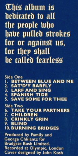 Family: Fearless (1971), TIS/Teldec (TIS 8103 AS), D Typ: LP Best.-Nr.: V2793 Preis: 12,50 Euro