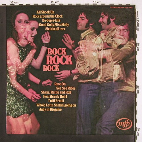 V.A.Rock Rock Rock- BWD Prod.: Tutti-Frutti,Rave on..(Cover Vers.), MFP/Unknown Artist (MFP 5019), D, vg+/m- Typ: LP Best.-Nr.: V2801 Preis: 4,00 Euro