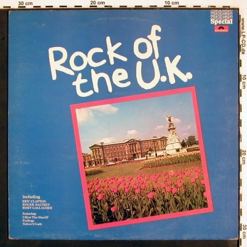 V.A.Rock of the U.K.: Eric Clapton... Cris Farlowe Band, Polydor Special (2482 358), UK, 1976 Typ: LP Best.-Nr.: V2810 Preis: 6,00 Euro