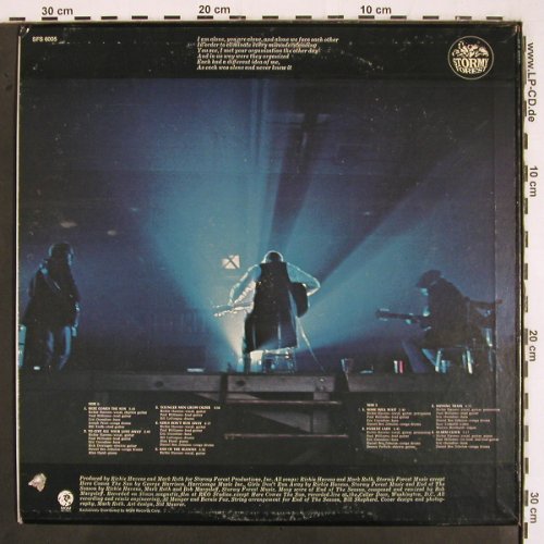Havens,Richie: Alarm Clock, Stormy Forest (SFS 6005), US, co, 1970 Typ: LP Best.-Nr.: V2811 Preis: 20,00 Euro