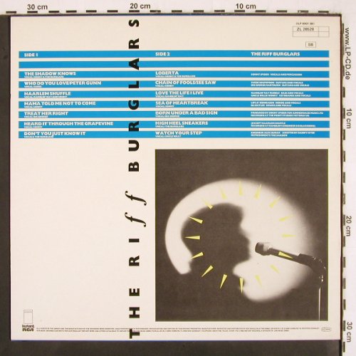 Riff Burglars: Swag, Instant (ZL 28528), D, 1983 Typ: LP Best.-Nr.: V2849 Preis: 7,50 Euro