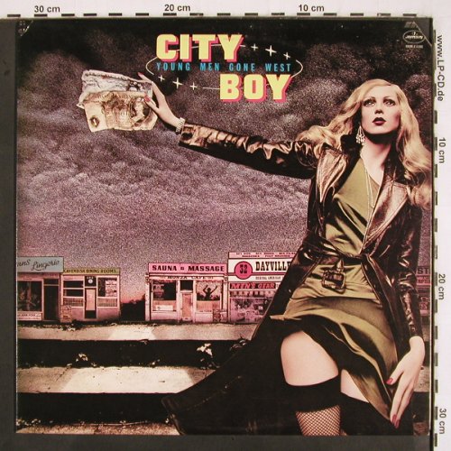 City Boy: Young Men Gone West, Mercury (SRM-1-1182), US, co, 1977 Typ: LP Best.-Nr.: V2880 Preis: 6,00 Euro