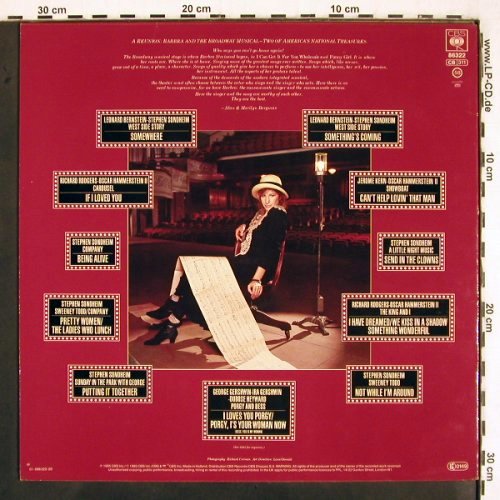 Streisand,Barbra: The Broadway Album, CBS (CBS 86 322), NL, 1985 Typ: LP Best.-Nr.: V2889 Preis: 6,00 Euro