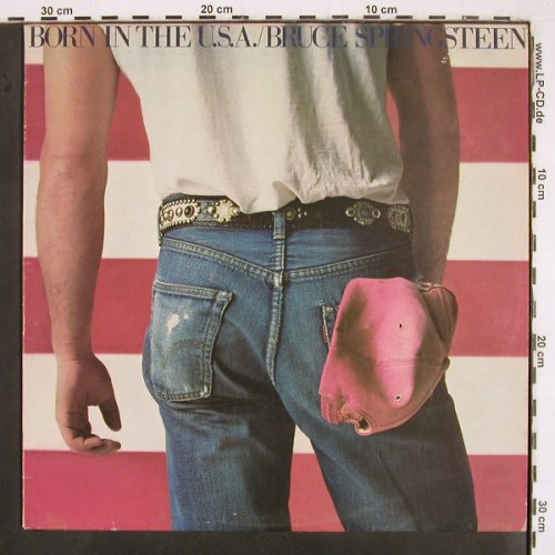 Springsteen,Bruce: Born In The USA, CBS (CBS 86304), GR, 1984 Typ: LP Best.-Nr.: V2925 Preis: 7,50 Euro