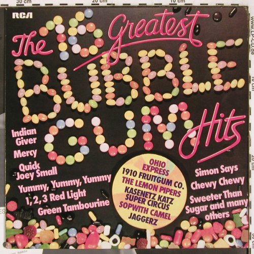 V.A.16 Greastest Bubble Gum Hits: Ohio Express... 1910 Fruitgum Co., RCA Musterplatte (NL 45336), D, 1982 Typ: LP Best.-Nr.: V3264 Preis: 6,00 Euro