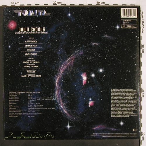 Tomita: Dawn Chorus, RCA (PL85184), D, 1984 Typ: LP Best.-Nr.: V3472 Preis: 14,00 Euro