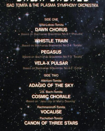 Tomita: Dawn Chorus, RCA (PL85184), D, 1984 Typ: LP Best.-Nr.: V3472 Preis: 14,00 Euro
