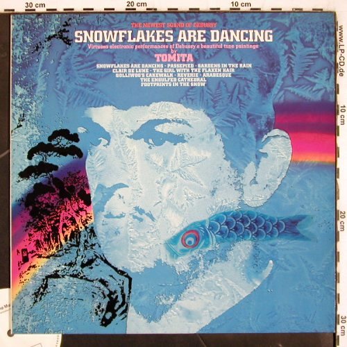 Tomita: Snowflakes Are Dancing, RCA,Musterplatte (PL84587), D, 1982 Typ: LP Best.-Nr.: V3473 Preis: 9,00 Euro