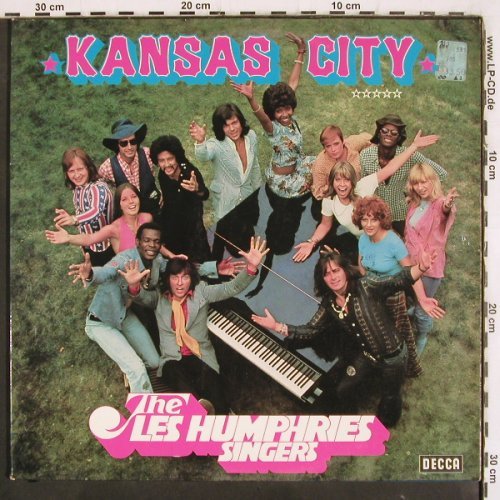 Les Humphries Singers: Kansas City, Telefunken (SLE 17 045-P), D, 1974 Typ: LP Best.-Nr.: V3928 Preis: 7,50 Euro