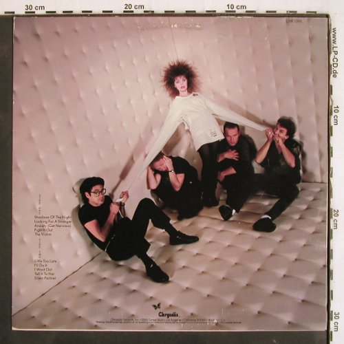 Benatar,Pat: Get Nervous, m-/vg+, Chrysalis (CHR 1396), S/US, 1982 Typ: LP Best.-Nr.: V4010 Preis: 5,00 Euro