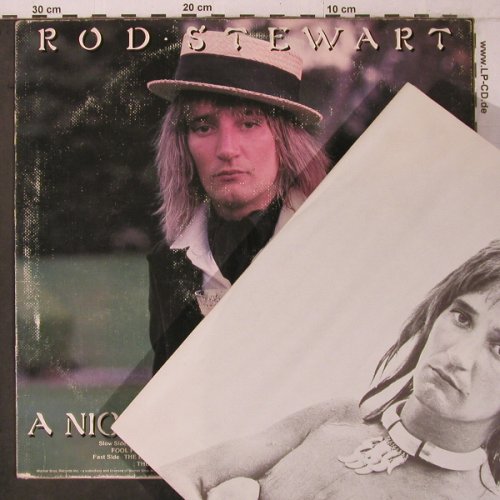 Stewart,Rod: A Night On The Town,Tee-Shirt flyer, WB (BS 2938), US, m-/vg+, 1976 Typ: LP Best.-Nr.: V4025 Preis: 6,00 Euro