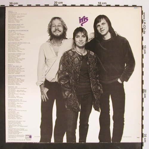 Bergman,Marie: iris, Metronome (MLP 15.645), S, 1979 Typ: LP Best.-Nr.: V4142 Preis: 7,50 Euro