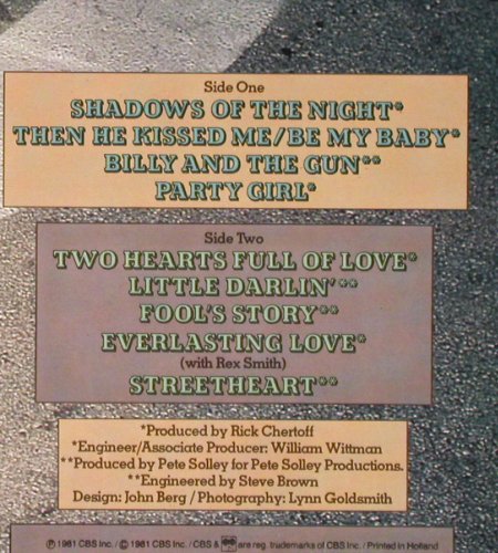 Sweet,Rachel: ...and Then He Kissed Me, CBS (CBS 85006), NL, 1981 Typ: LP Best.-Nr.: V4239 Preis: 5,00 Euro