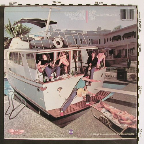 Chilliwack: Wanna Be A Star, Millennium (BXL1-7759), US, co, 1981 Typ: LP Best.-Nr.: V4245 Preis: 9,00 Euro
