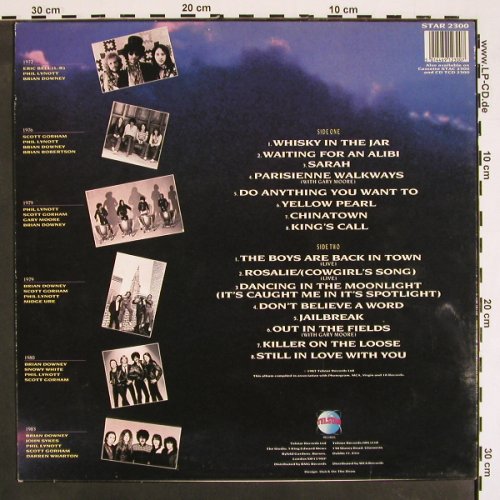 Lynott,Phil + Thin Lizzy: Best Of - Soldier Of Fortune, Telstar(STAR 2300), UK, 1987 - LP - V4289 - 6,00 Euro