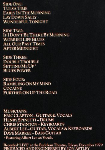 Clapton,Eric: Just One Night, Foc, RSO (2658 135), NL, 1980 Typ: 2LP Best.-Nr.: V4290 Preis: 14,00 Euro