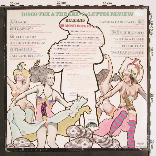 Disco Tex & the Sex-O-Lettes: Same, Chelsea (CHL 505), US, 1975 Typ: LP Best.-Nr.: V4307 Preis: 6,00 Euro
