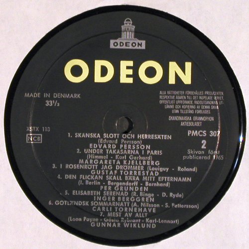 V.A.NK's Jubelskiva: Fran"Bättre och Bttre Dag för Dag, Odeon(PMCS 307), DK (1965),  - LP - V4357 - 6,00 Euro