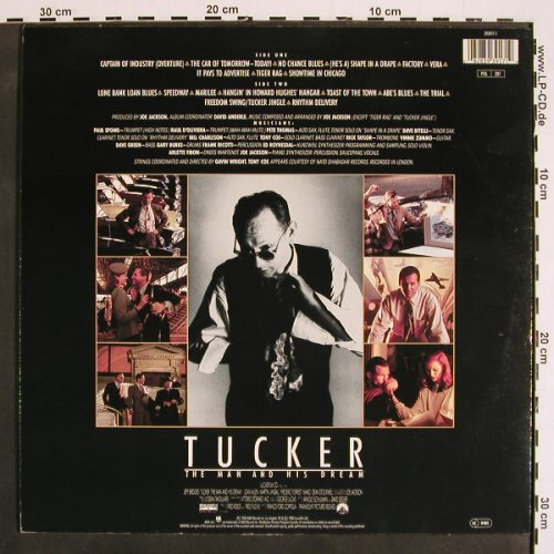 Jackson,Joe - Tucker Soundtr.: The Man & His Dream Dream, AM (393917-1), D, 1988 Typ: LP Best.-Nr.: V4418 Preis: 6,00 Euro