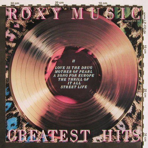 Roxy Music: Greatest Hits, Polydor(2310 575), NL, 1977 - LP - V4429 - 7,50 Euro