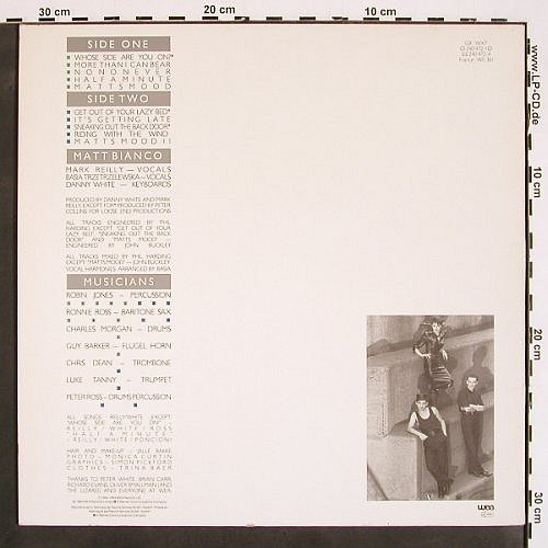 Matt Bianco: Whose Side Are You On, WEA(240 472-1), D, 1984 - LP - V4440 - 6,00 Euro