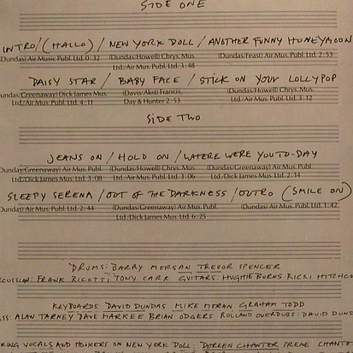 Dundas,David: Same, incl. Poster, Chrysalis (6307 599), D, 1977 Typ: LP Best.-Nr.: V4450 Preis: 6,00 Euro
