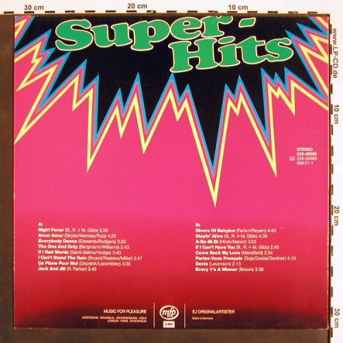 V.A.Super Hits: Night Fever.. Every 1's a winner, MFP, vocal prod.(026-35568), D,  - LP - V4461 - 5,00 Euro