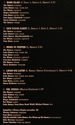 Römer,Lotte: 2, Foc, CBS (CBS 84747), NL, 1980 Typ: LP Best.-Nr.: V4491 Preis: 6,00 Euro