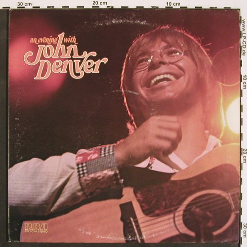 Denver,John: An Evening with, Foc, RCA Victor (CPL-0764), US, m /vg+, 1975 Typ: 2LP Best.-Nr.: V4496 Preis: 9,00 Euro
